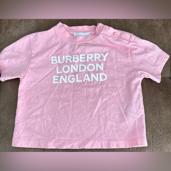 Burberry Other - Burberry Pink Logo Short Sleeve Tee